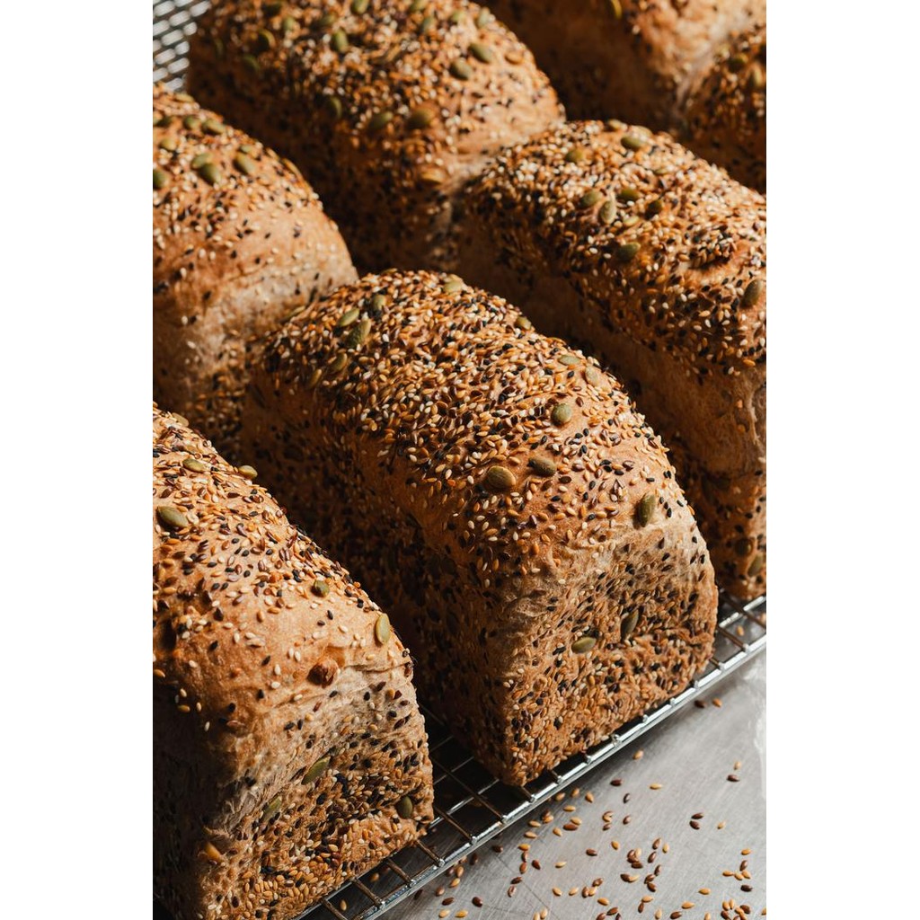 

Vegan Multigrain Toat Healthy Daily Toat Roti Gandum Ehat