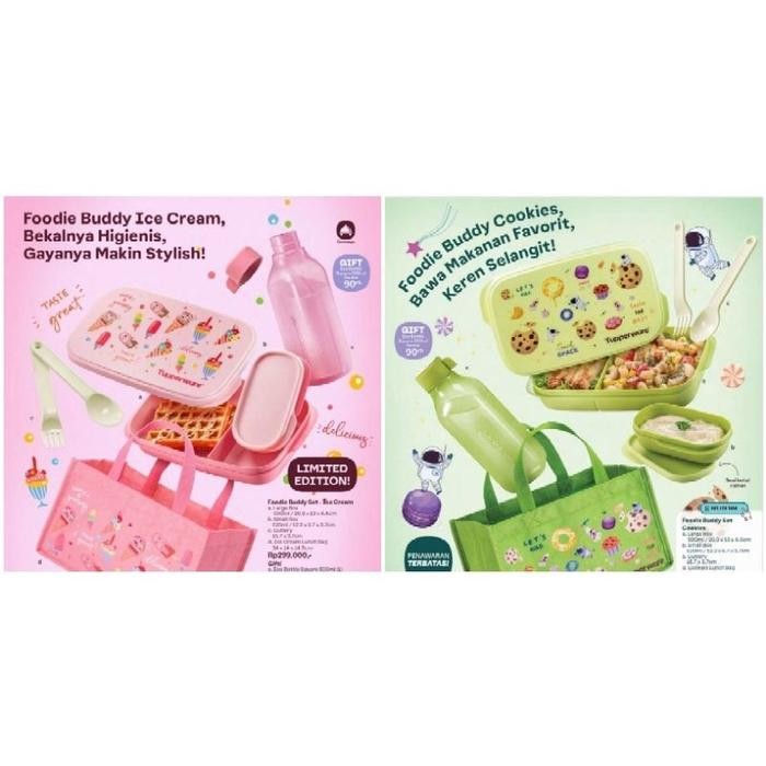 Tupperware Foodie Buddy Kotak Makan Anak