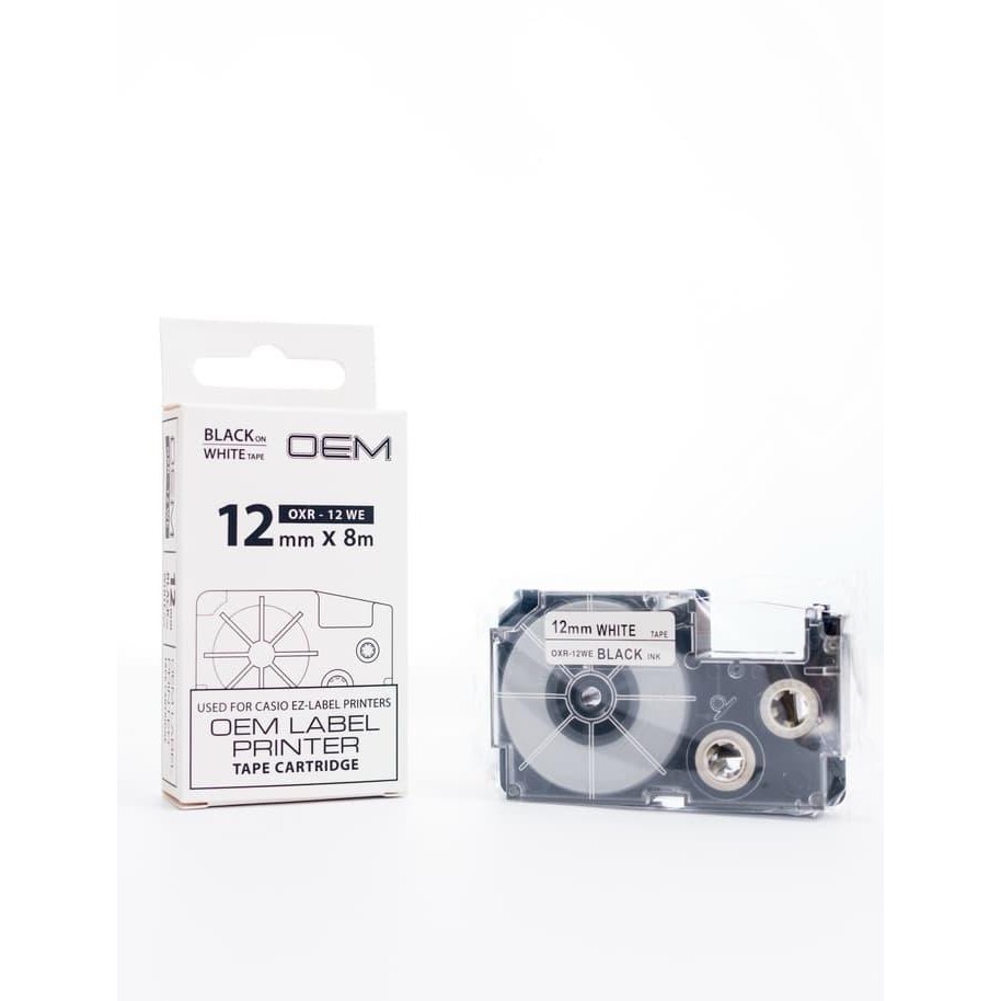 

Catridge Pita Tinta Ez Label Printer Print Casio 12Mm Silver Oxr-12Sr