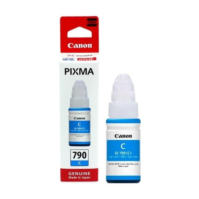 

Canon Ink Bottles Gi-790 Cyan / Biru Tinta Botol - Genuine Product