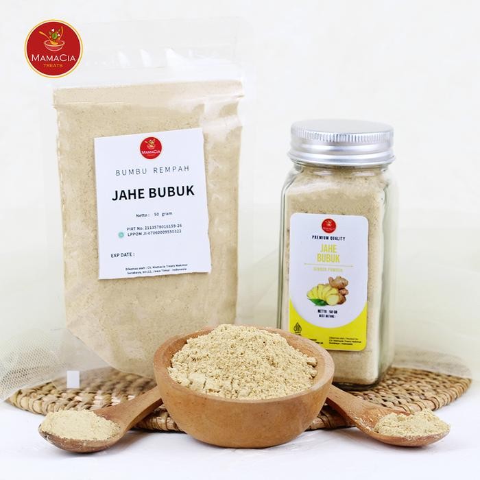 

Mamacia Treats Jahe Bubuk / Ginger Powder Rempah JSR Premium 50 gr