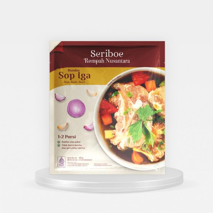 

REMPAH NUSANTARA BUMBU SOP IGA 60GR- BUY 2 GET 1 FREE