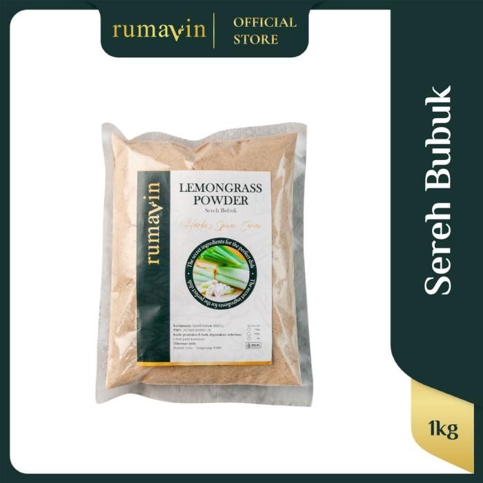 

Rumavin - Premium Rempah Lemongrass Powder / Sereh Bubuk