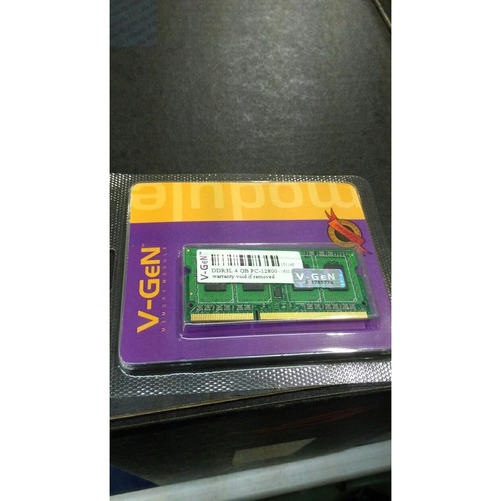 RAM/SODIMM VGEN 4GB DDR3L/PC3L PC12.800