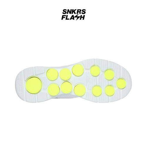 SKECHERS Go Walk 7 White Black Lime Sepatu Casual Pria - 216550WBKL - Size 42.5