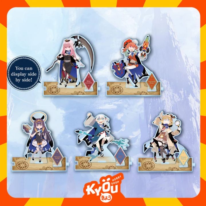 

Kiara - Inanis - Mori - Gura - Watson hololive EN "ENigmatic Recollection" Commemoration Acrylic Stand