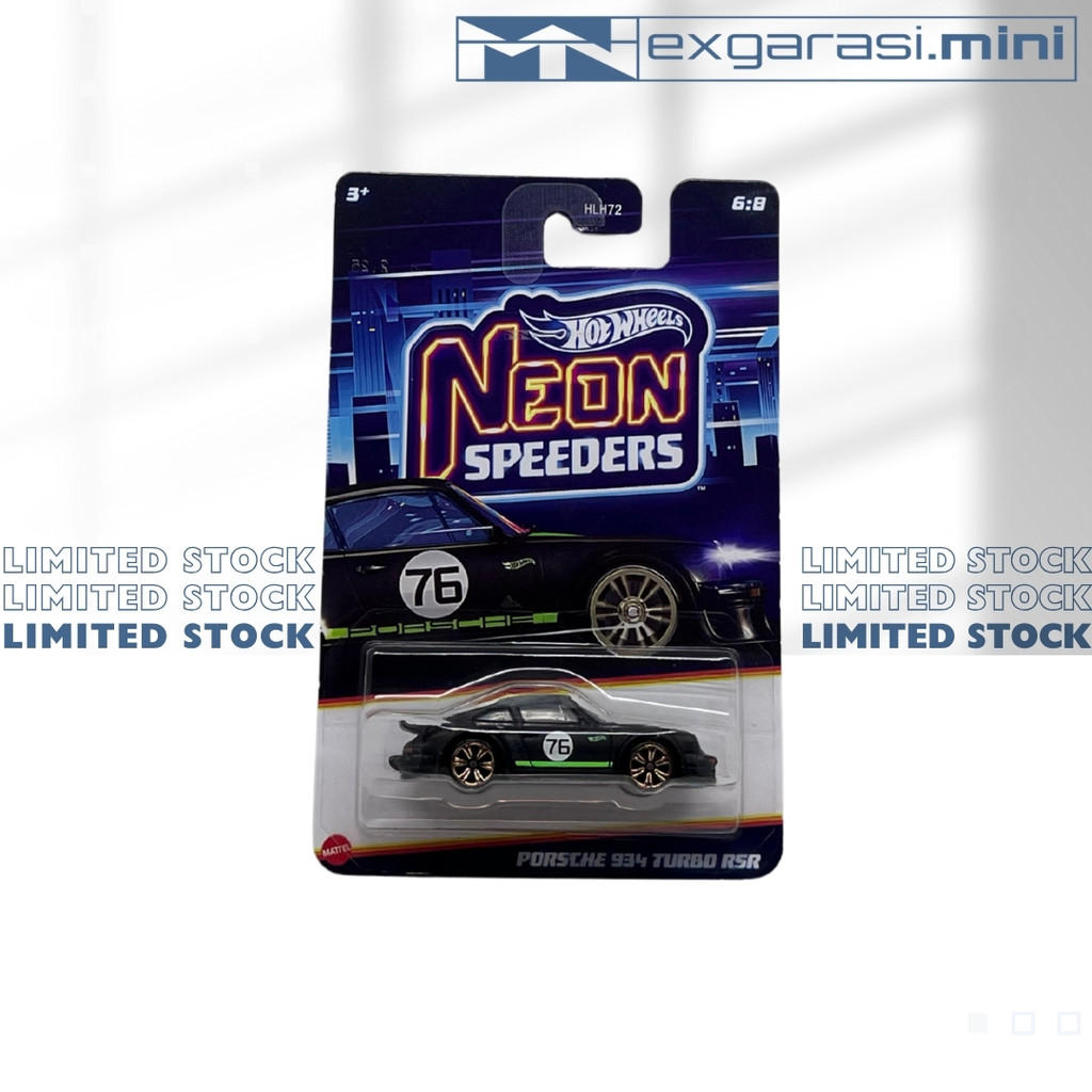Hot Wheels Porsche 934 Turbo RSR Neon Speeders
