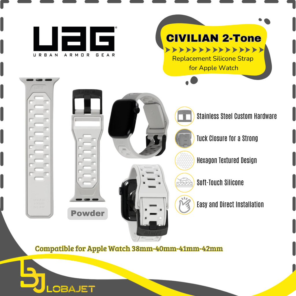 UAG CIVILIAN 2-Tone Apple Watch Strap - for Apple Watch 38mm-40mm-41mm Original