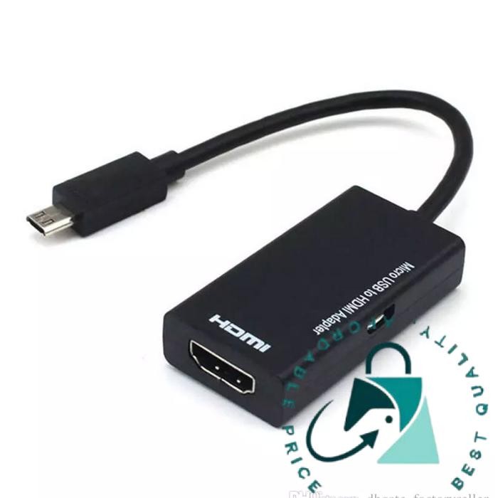 Micro USB to HDMI Adapter MHL to HDTV Adaptor Cable 5 Pin