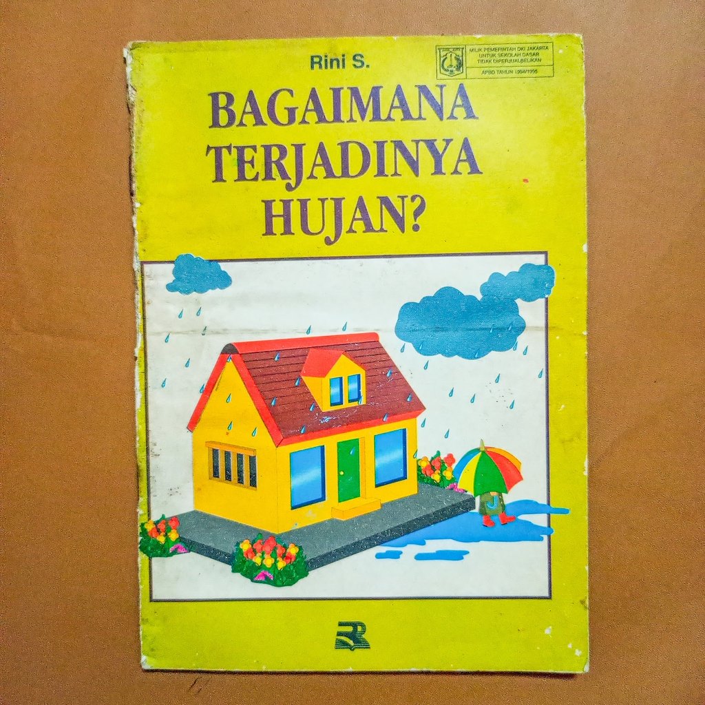 Buku Cerita Anak Preloved Bagaimana Terjadinya Hujan - Rini S | Buku [Pustaka Literasi]