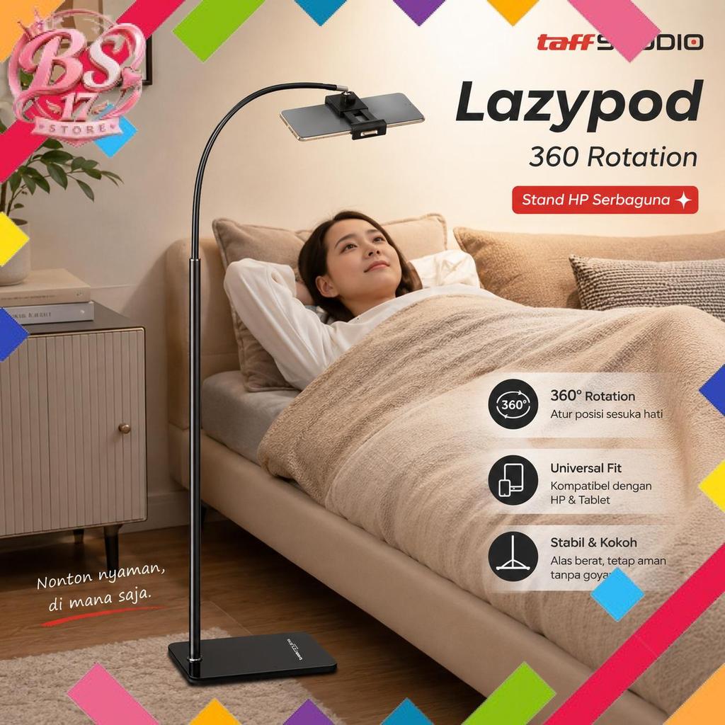 Stand HP Lazypod 360 Rotation Adjustable Phone Holder - GH027