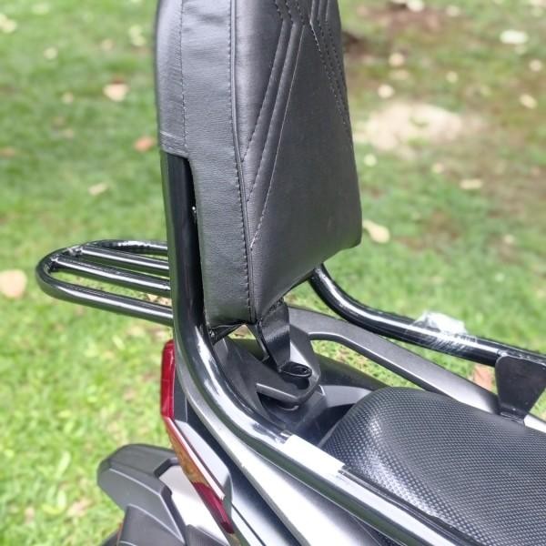 PREMIUM Sandaran jok motor Vario 125 150 160 bahan pipa besi busa tebal