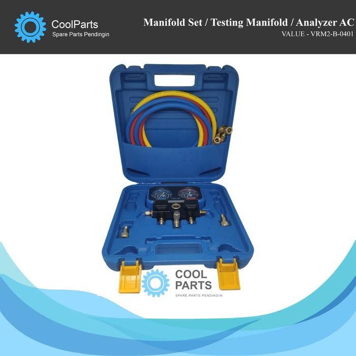 Manifold Set Value VRM2-B-0401 / Testing Manifold / Analyzer AC
