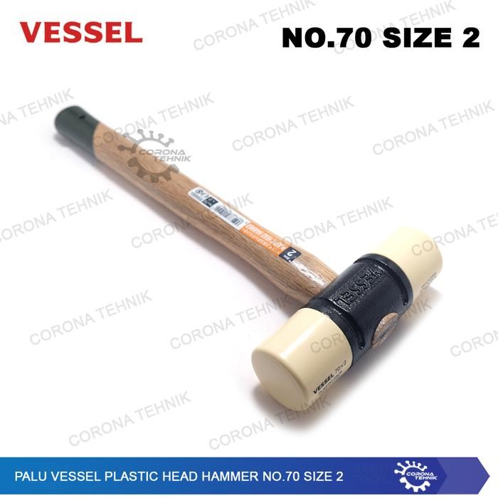 Palu Vessel Plastic Head Hammer No.70 Size 2