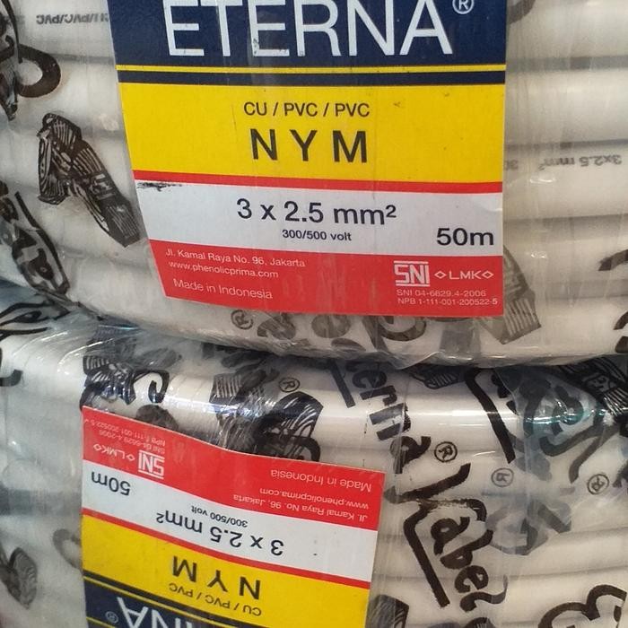 KABEL NYM 3X2.5 ETERNA/3X2,5 ETERNA @50 METER