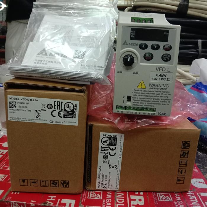 INVERTER DELTA VFD004L21A 0.4KW 220V