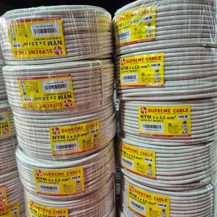 KABEL NYM 3X2,5X100 METER SUPREME