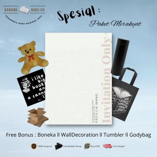 AG - Novel INVITATION ONLY Hard Cover CECILLIA WANG