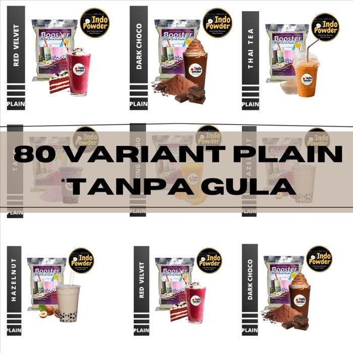 

Tersedia Bubuk Minuman Plain 1kg - Serbuk Minuman Shopee