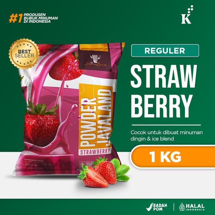 

Tersedia Javaland Strawberry Bubble Drink Powder 1Kg - Bubuk Minuman Dingin & Ice Blend Halal Shopee