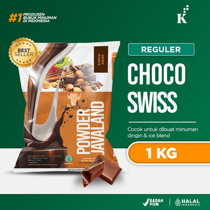 

Tersedia Javaland Swiss Choco Bubble Drink Powder 1Kg - Minuman Bubuk Dingin & Ice Blend Shopee