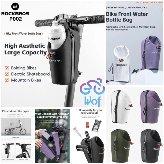 Polygon Exotic - P002 Tas Botol Stang Depan Sepeda Lipat Seli Bike Bottle Bag