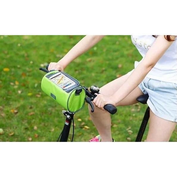 Polygon Exotic - Tas Handle Bar Sepeda Tas Hp Setang Tas Stang Bike Riding Touch Bag Hp