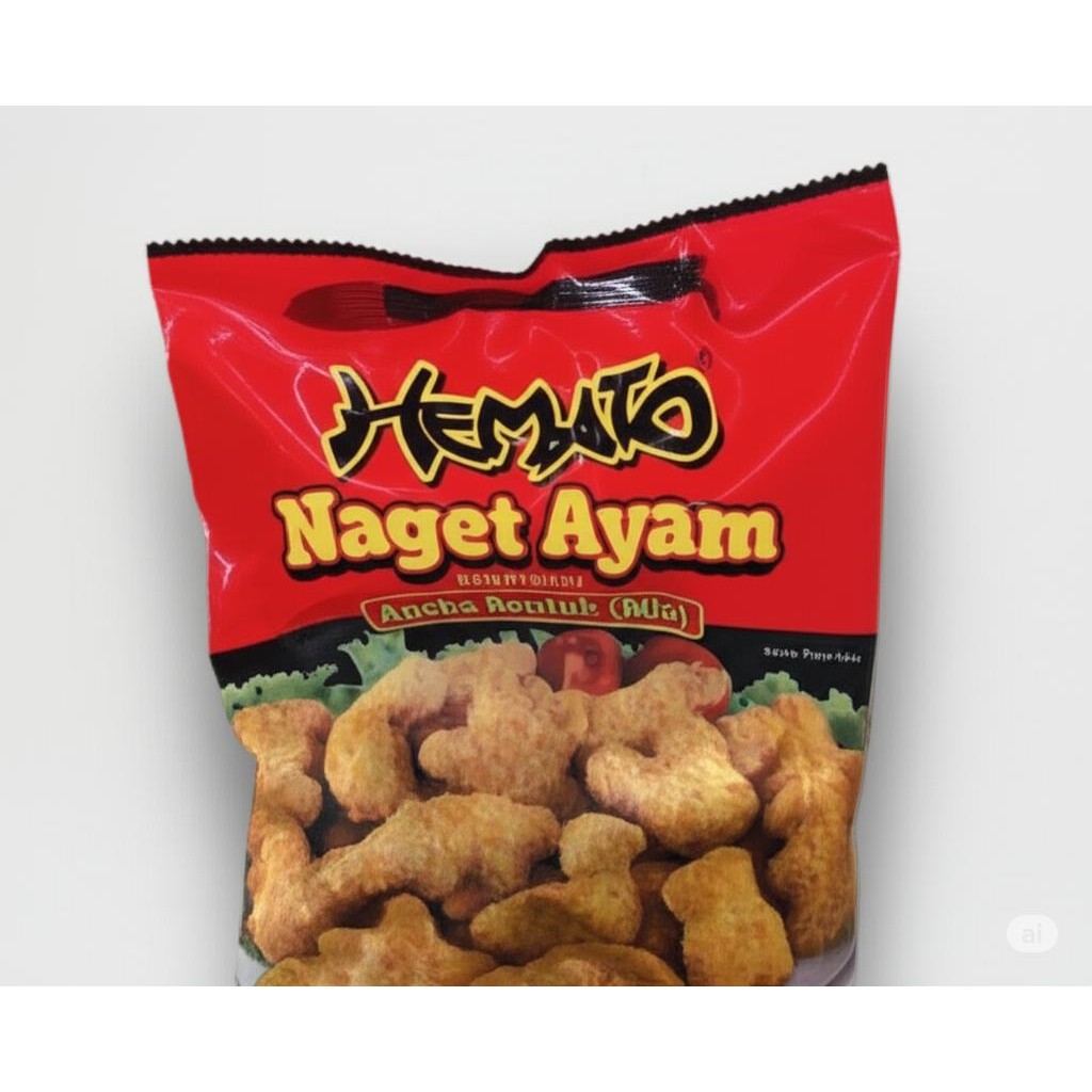 

Hemato Chicken Nugget Mix 500gr - Nugget Ayam Aneka Bentuk Frozen, Lezat dan Mudah Disajikan untuk Makan Keluarga