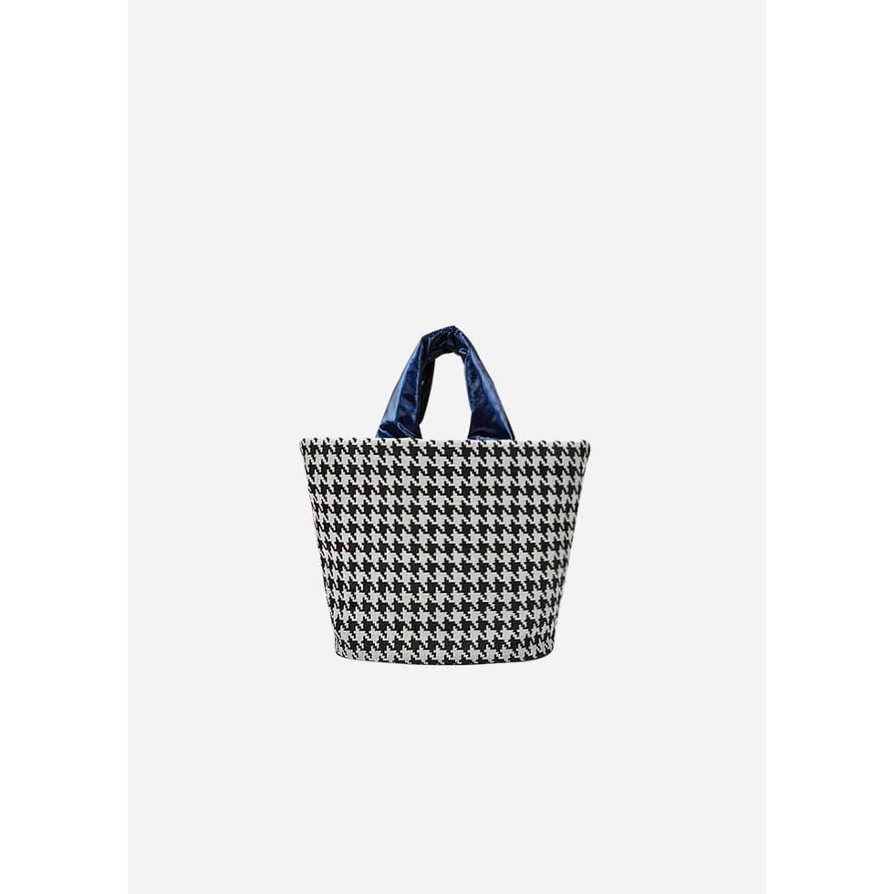 Kwani Soft Tote Bag Houndstooth