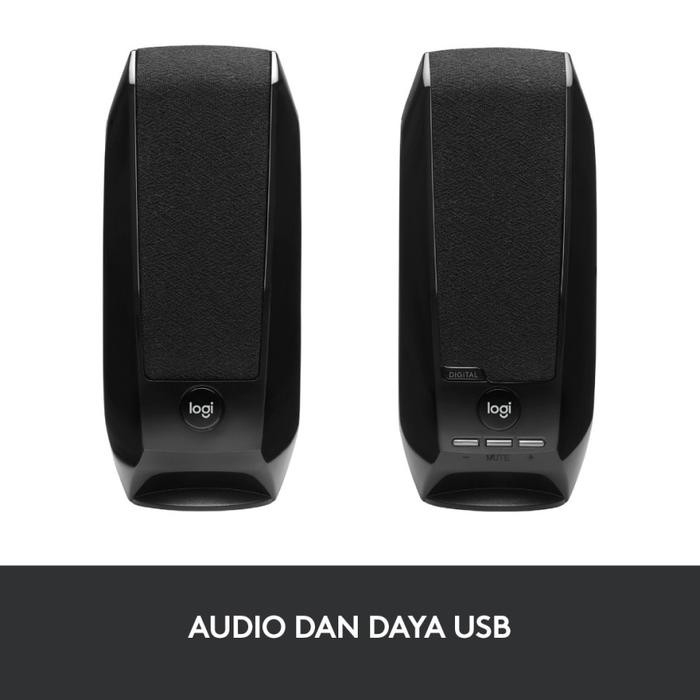 TERBARU LOGITECH SPEAKER S150 STEREO USB FOR DESKTOP ATAU LAPTOP GARANSI RESMI TERMURAH