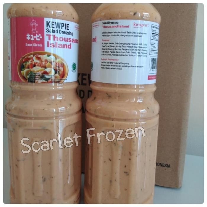 

KEWPIE MAYONNAISE Salad Dressing Thousand Island 1 Liter