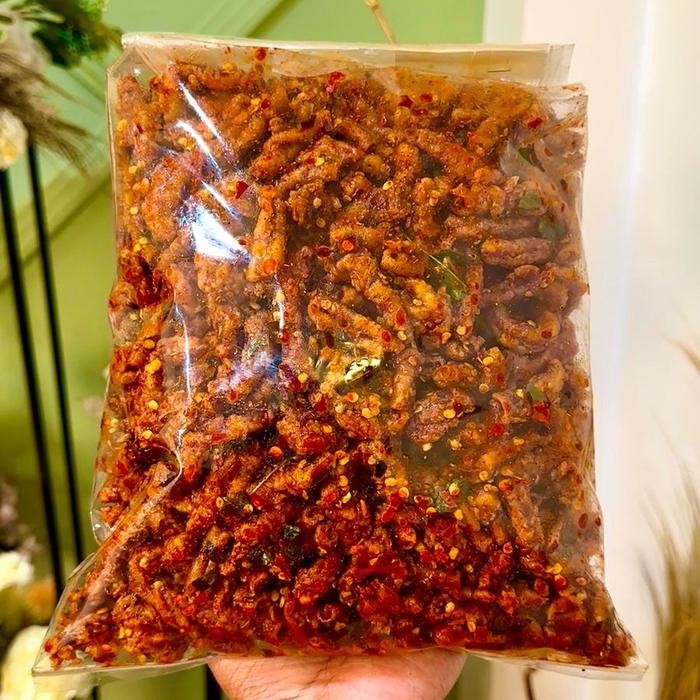 

Keripik Usus Ayam Pedas Daun Jeruk - USUS CRIPSY 1KG