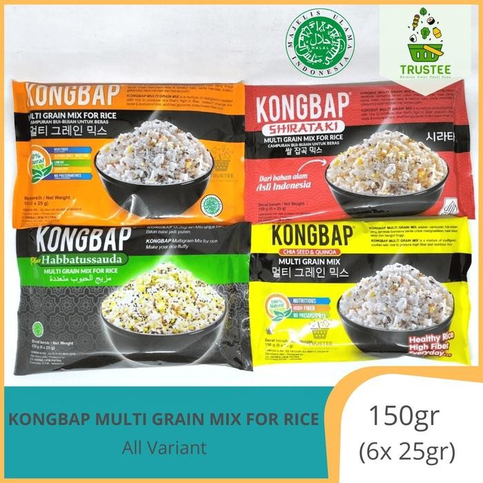 

Ongbap Multigrain Bera Ehat Orea Halal 150 Gr 6Pc 25Gr