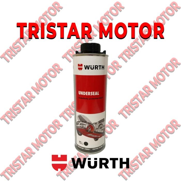 #####] Anti Karat Wurth Underbody Protection Black Peredam Aspal 1 Liter