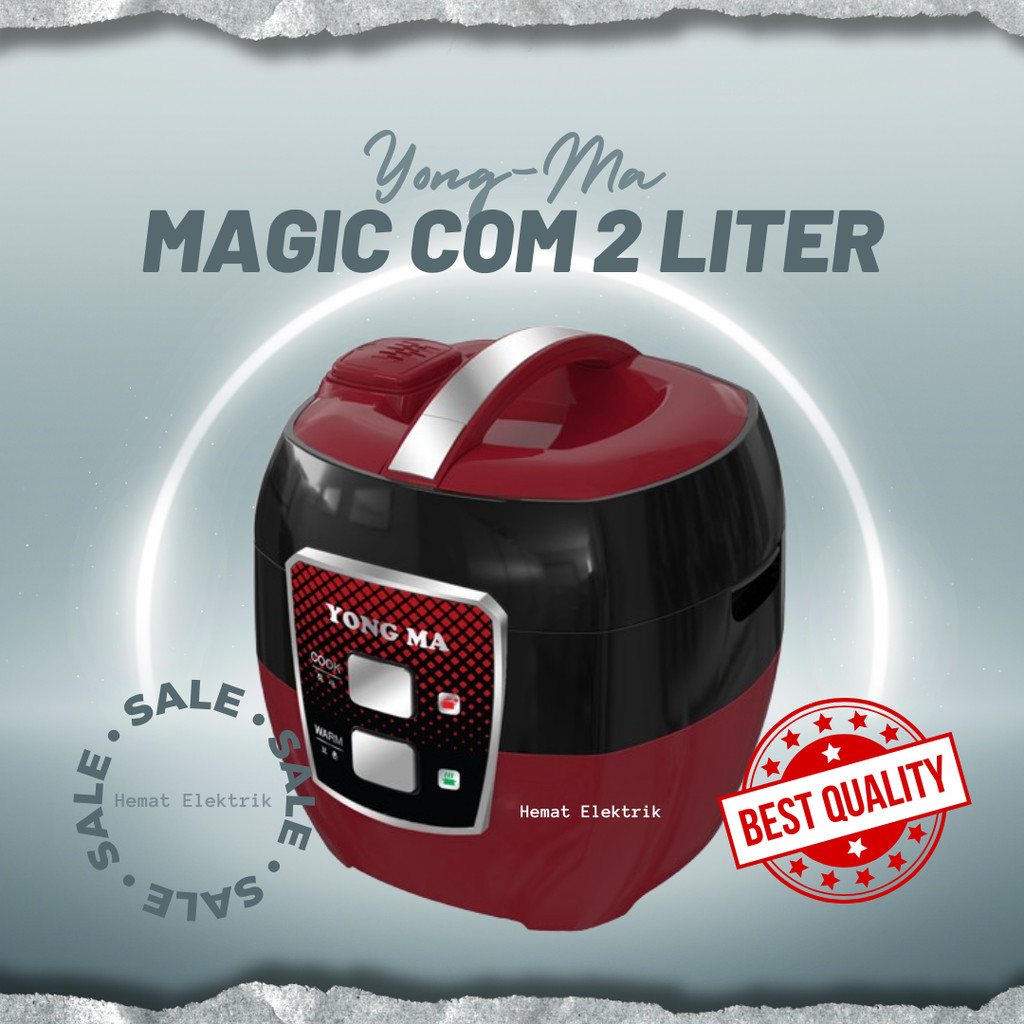 Magic com Yong Ma SMC-8033 / Rice Cooker Yong Ma SMC8033 2 Liter