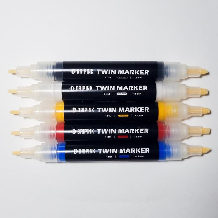 

Dripink Twin Marker 1Mm - 4.5Mm, Dual Tip Marker