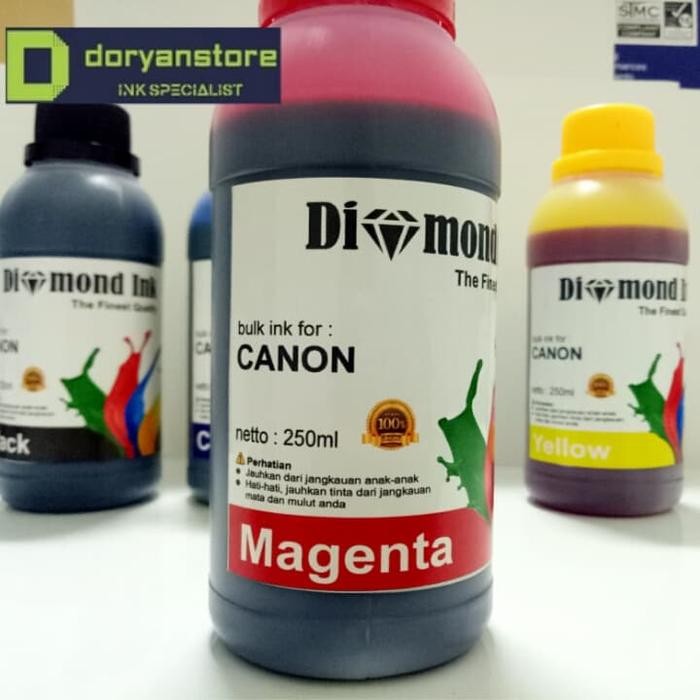 

Paket Tinta Canon Isi Ulang / Refill 250Ml Diamond Ink