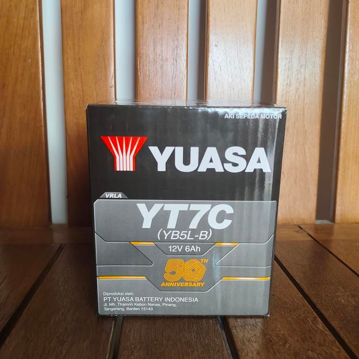 Aki Motor Yamaha Jupiter Mx Yt7C / Gm5Z Yuasa Accu Kering
