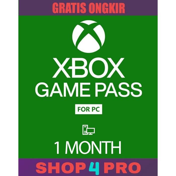 XBOX GamePass 1 Bulan Untuk XBOX PC Indonesia
