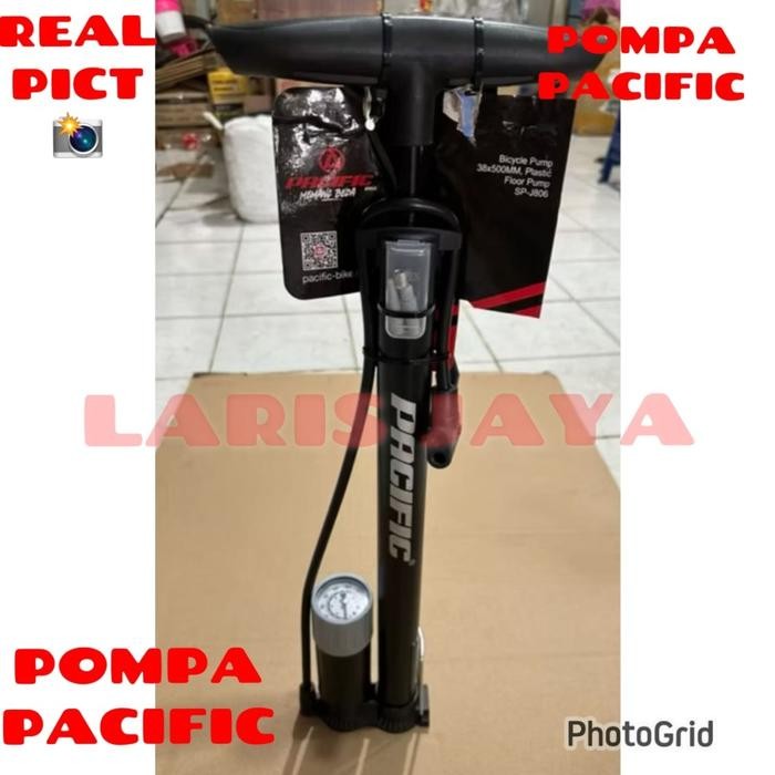 POMPA ANGIN UNTUK BAN SEPEDA DAN MOTOR POMPA PACIFIC