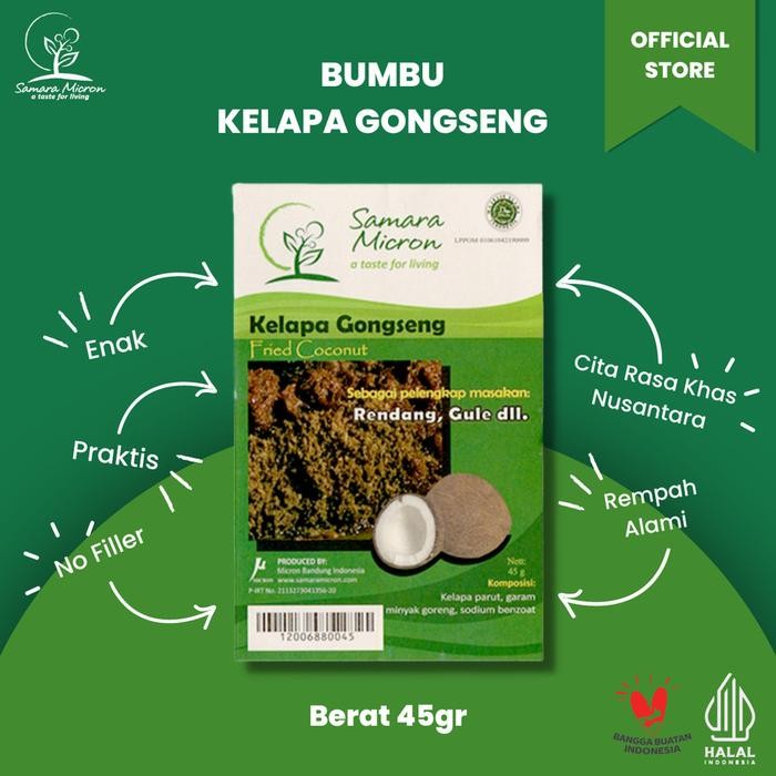 

Kelapa Gongseng Samara Micron