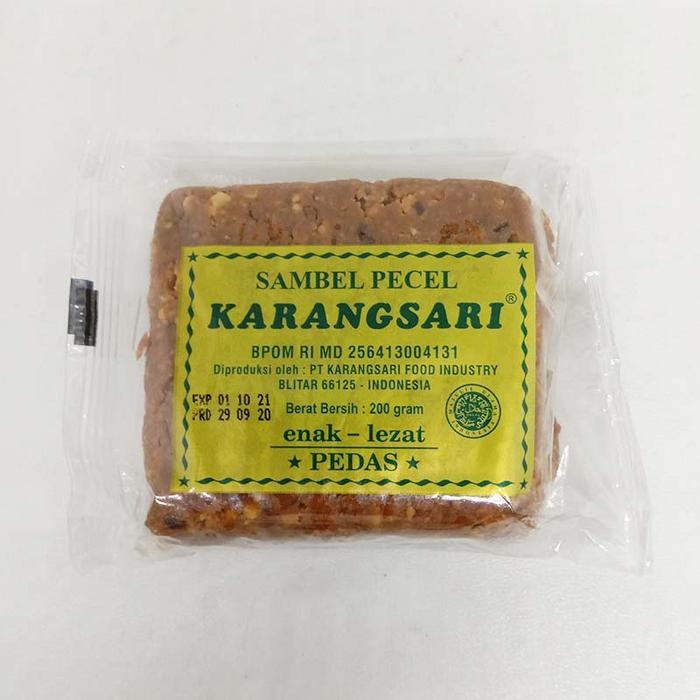 

KARANGSARI SAMBEL PECEL PEDAS 200 G