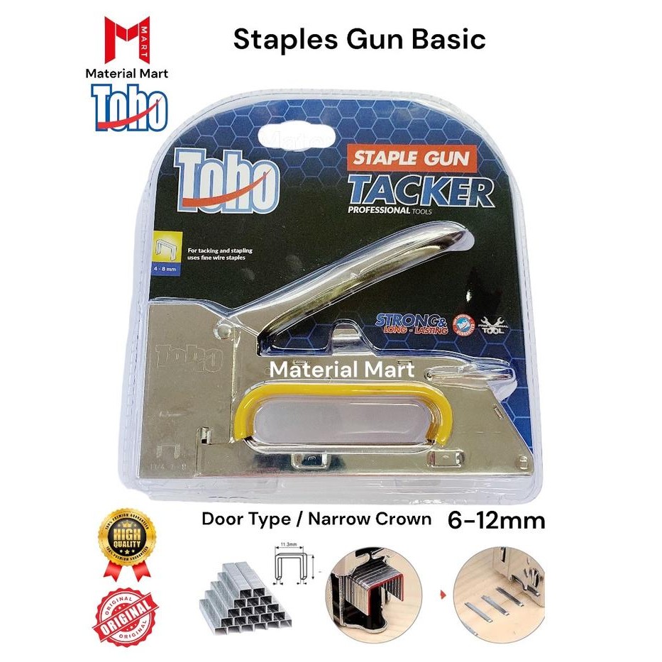 Staples Tembak Toho Ori Staple Gun Tacker Steples Tembak Asli