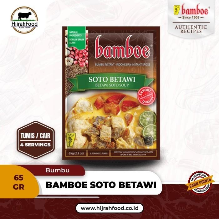 

Bamboe Bumbu Soto Betawi Betawi Soto Soup Spice Mix (65 g)