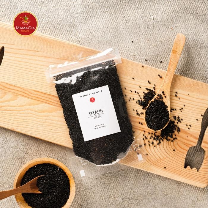 

Mamacia Treats Selasih / Basil Seed Rempah JSR Premium 50 gr