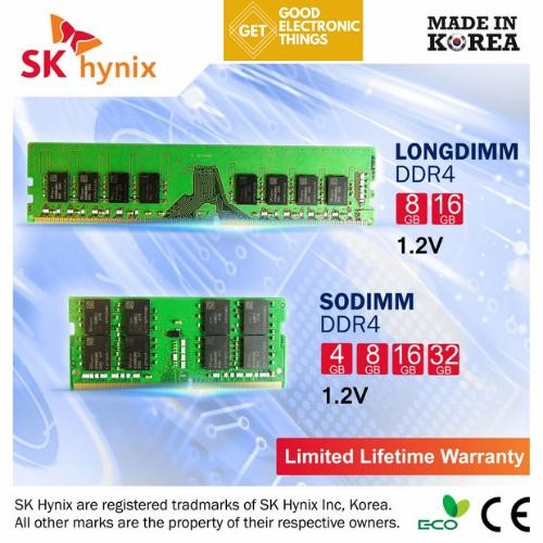 RAM LAPTOP SK HYNIX 8GB DDR4 PC4-2666V MEMORY NOTEBOOK SODIMM