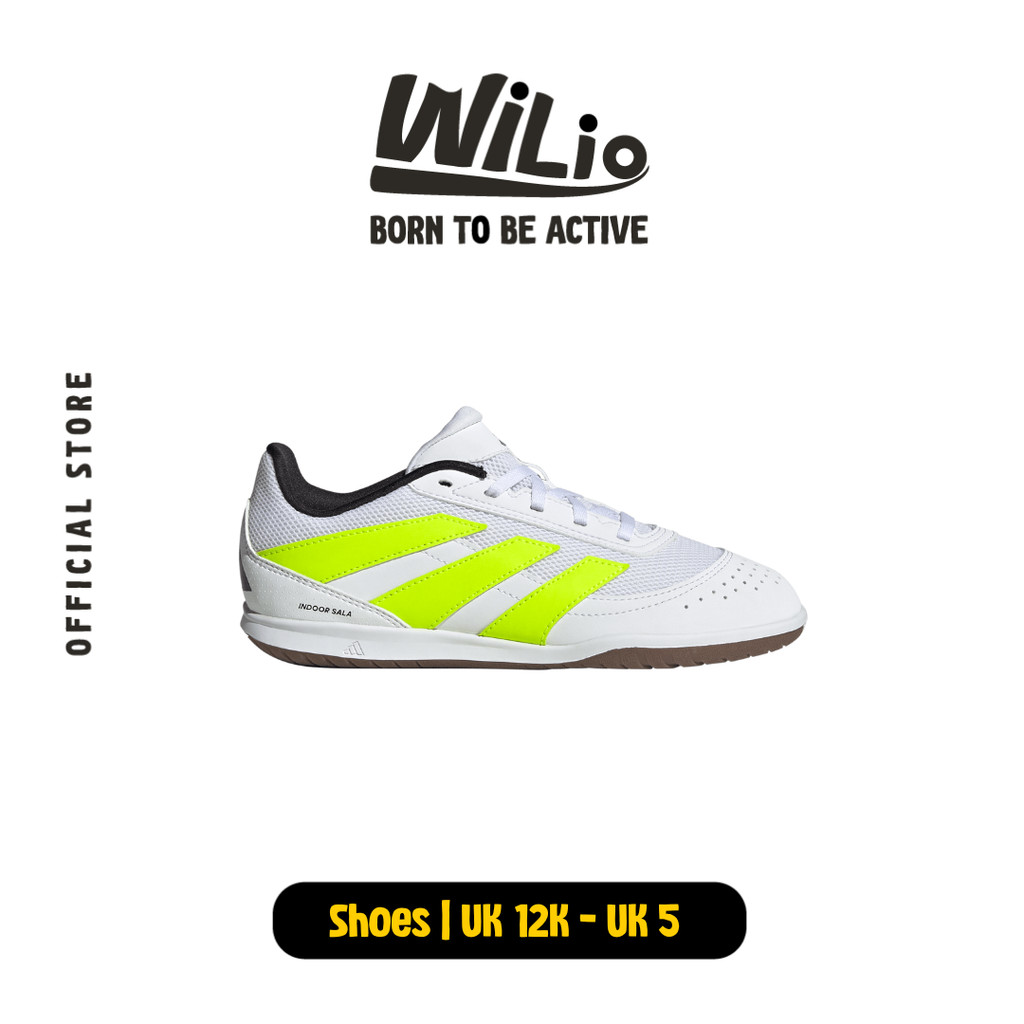 ADIDAS Predator Club Indoor Sala J JH8861 - Sepatu Futsal Anak (Putih)