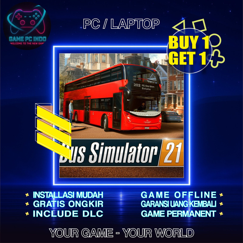 Bus Simulator 21 Simulasi Game PC Laptop