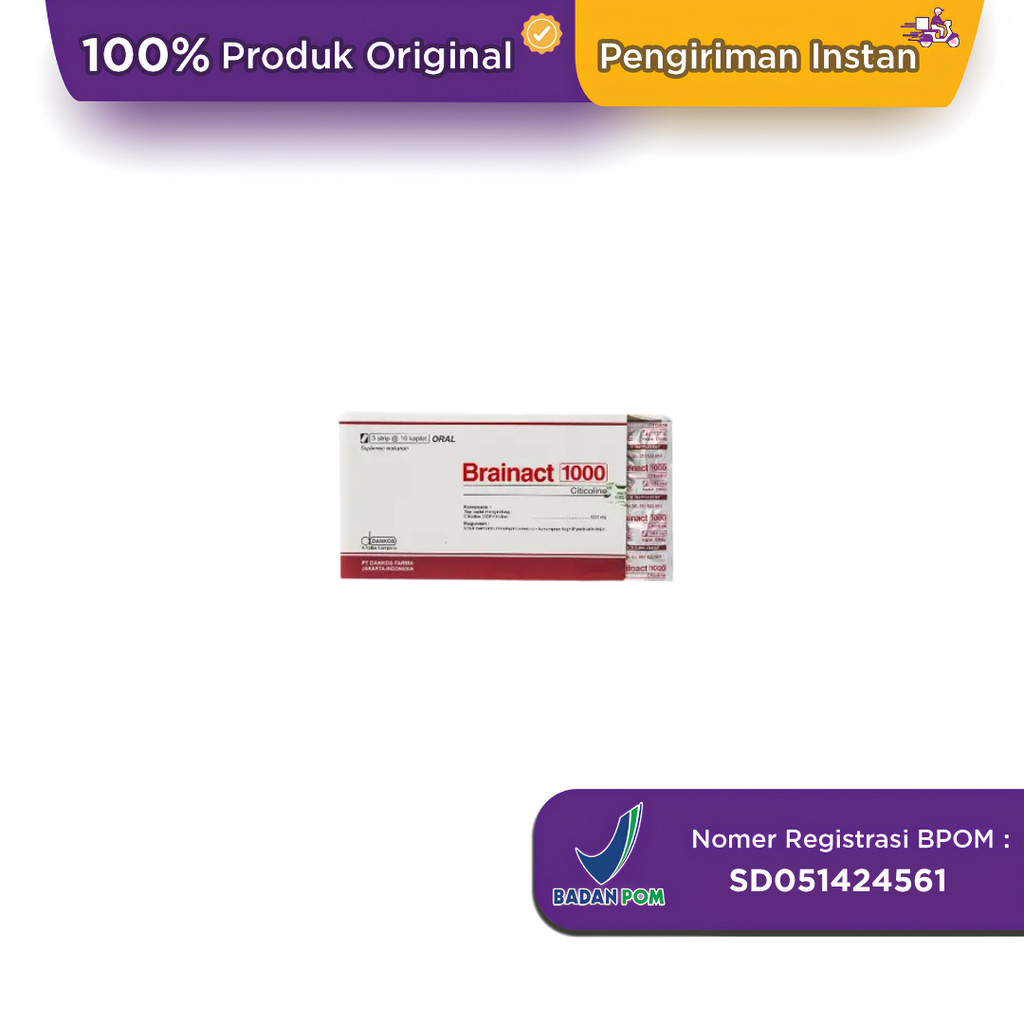 Brainact 1000 mg 10 Kaplet