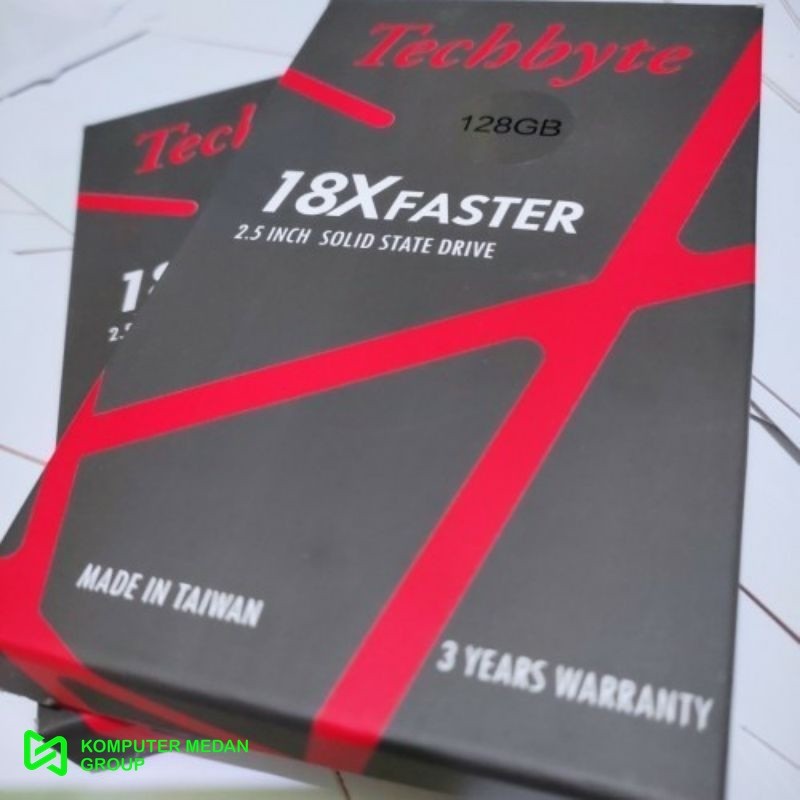 Solid State Drive SSD Techbyte 128GB SATA Iii Garansi 3 Tahun